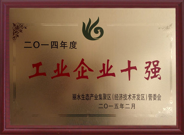 工業(yè)企業(yè)十強(qiáng)